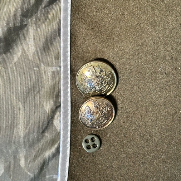 New York & Company Olive Trench Coat with Belt - Picture 12 of 13